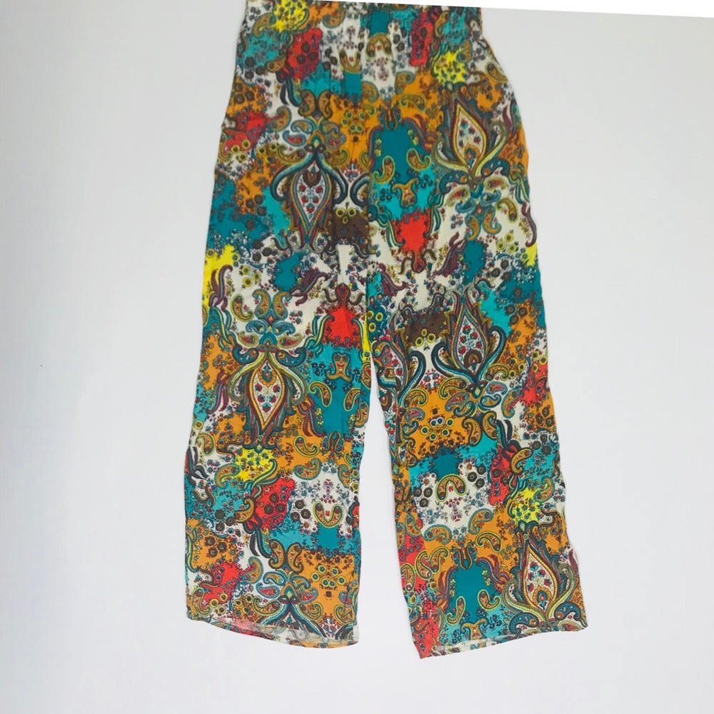 ⛔️SOLD⛔️Ambiance Apparel Boho Wide Leg Pants